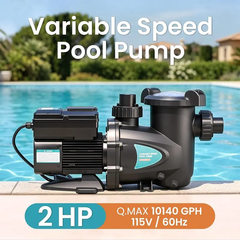 Vidapool Variable Speed Pool Pump – Powerful 2HP Variable Speed Pump – High-performance 2HP