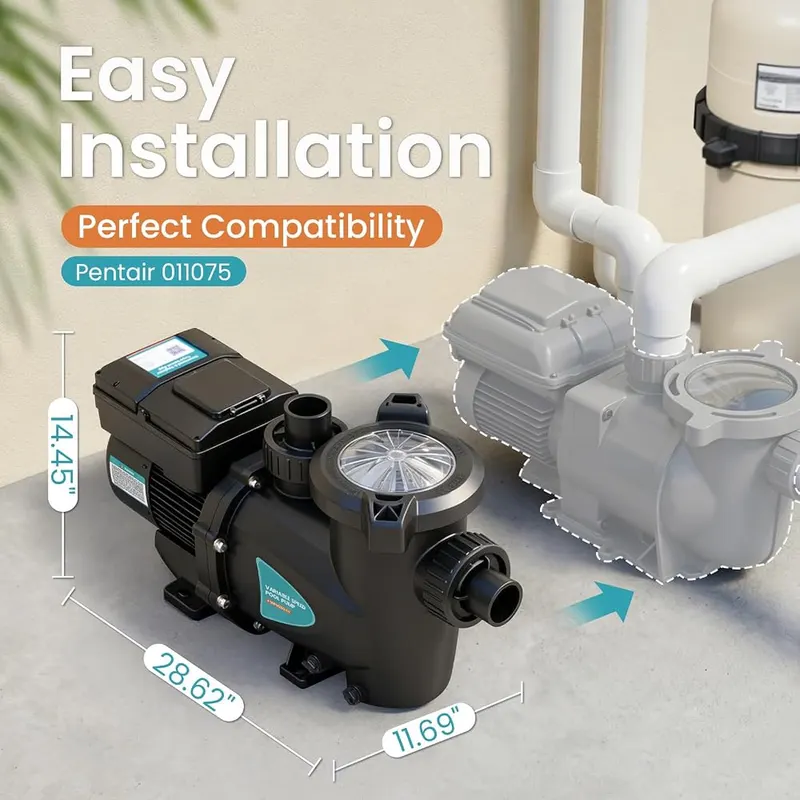 Vidapool Variable Speed Pool Pump – product photo 7 of 9