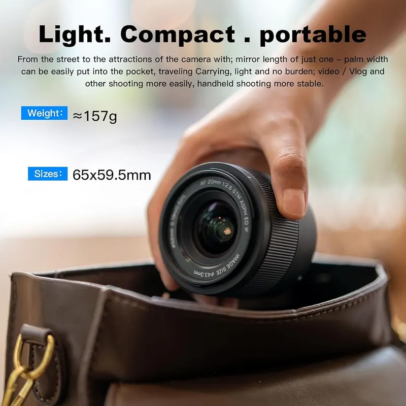 VILTROX 20mm F2.8 Full-Frame Lens – Full frame coverage