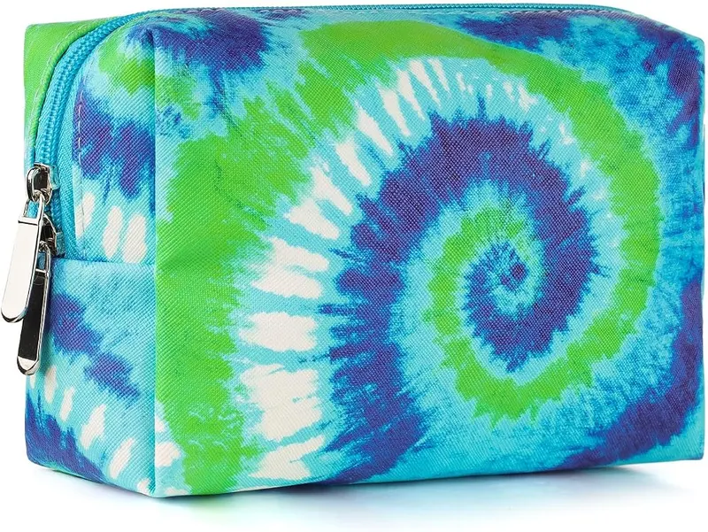 Vipdeal Blue Makeup Bag in Blue Tie Dye
