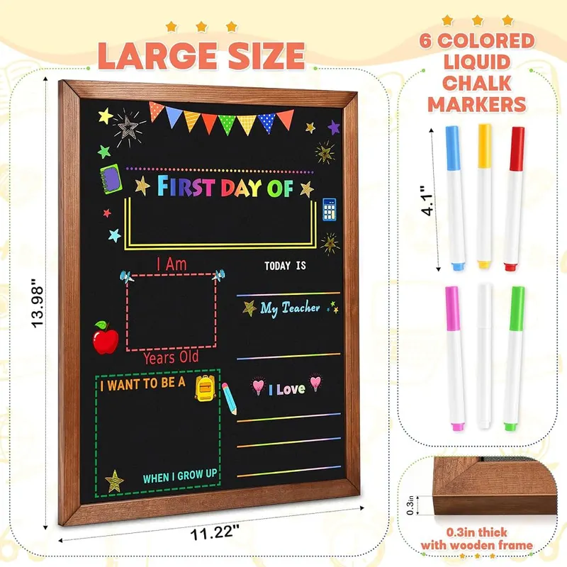VKETNAYRO First and Last Day of School – Double-Sided Design