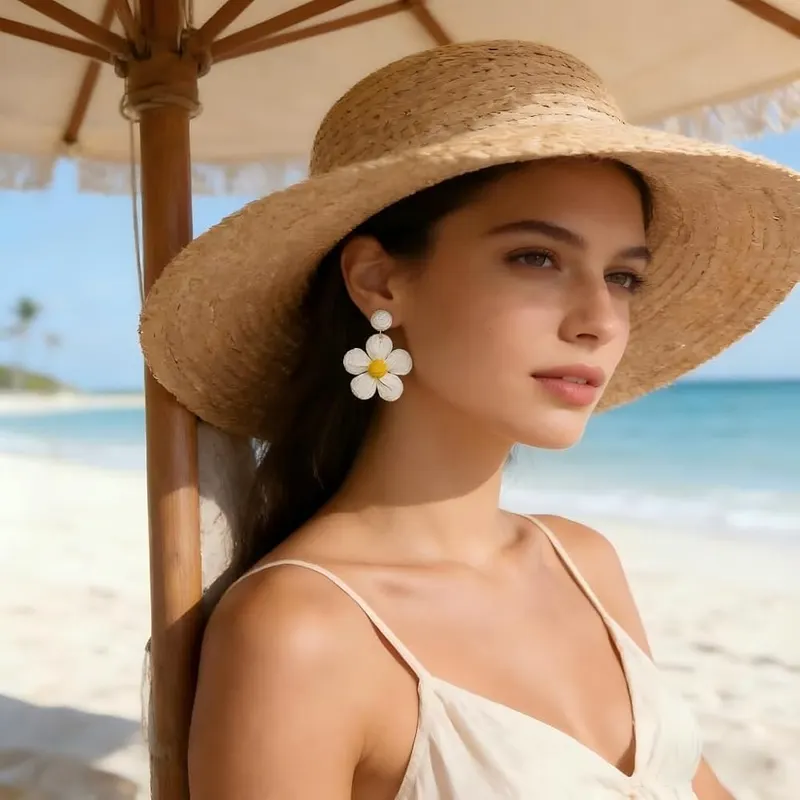 Vogueknock Rattan Earrings – Steal all the attention with this irresistibly beautiful