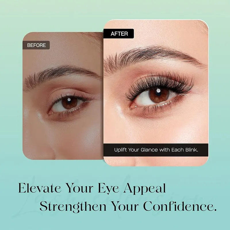 VYRILA Lash Clusters 0.05mm Individual Lashes -Muse-D-0.05-8-16mix – D curl for noticeable lift