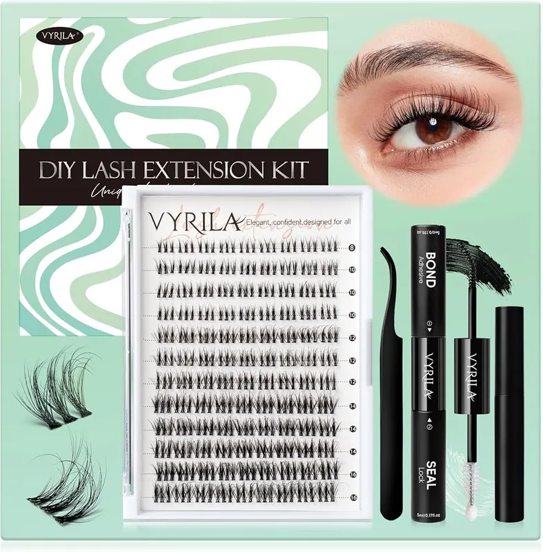 VYRILA Lash Clusters Kit 0.05mm Individual Lashes 3D