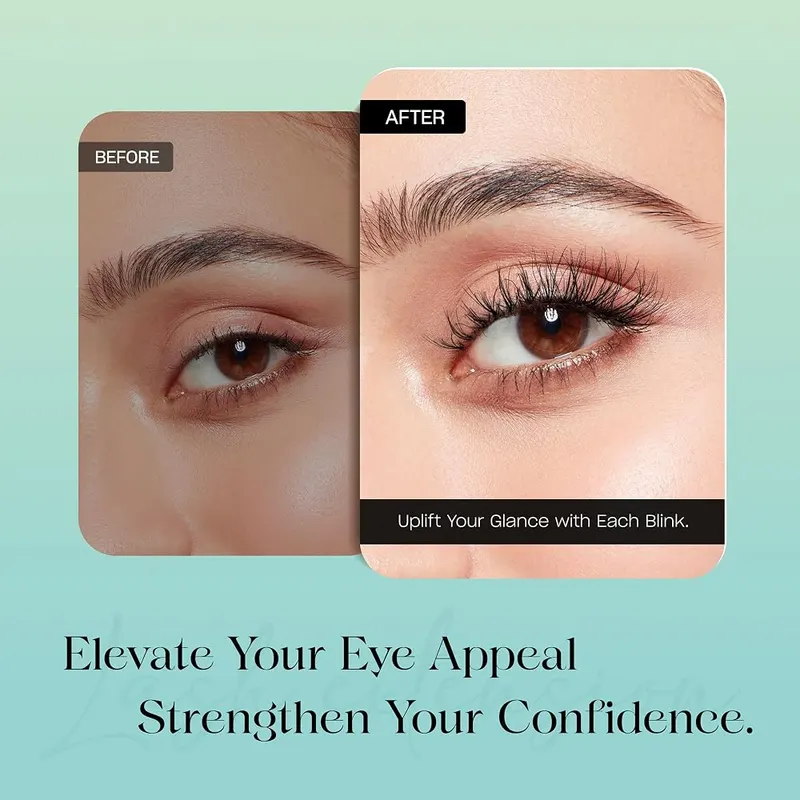 VYRILA Lash Clusters Kit 0.05mm Individual Lashes 3D – Reusable and water resistant material