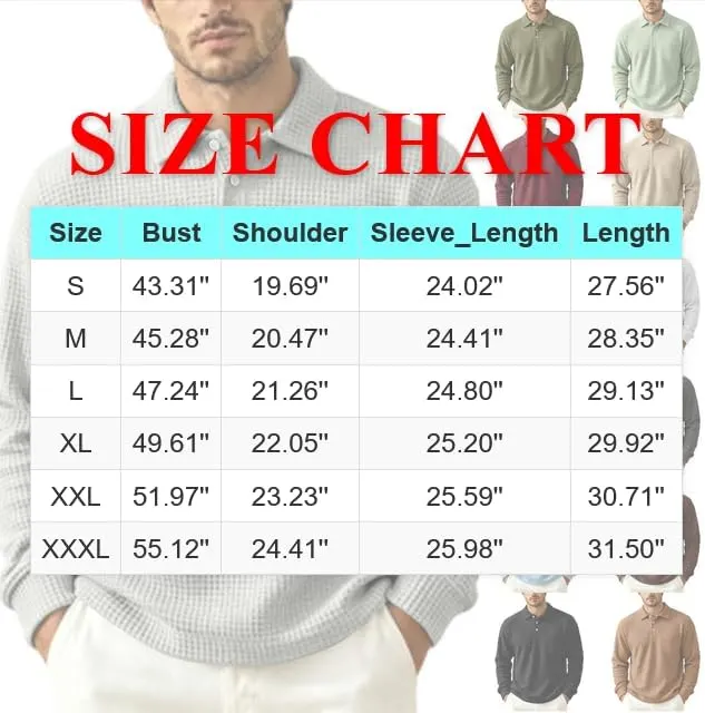 Waffle Henley Shirts – product photo 4 of 7