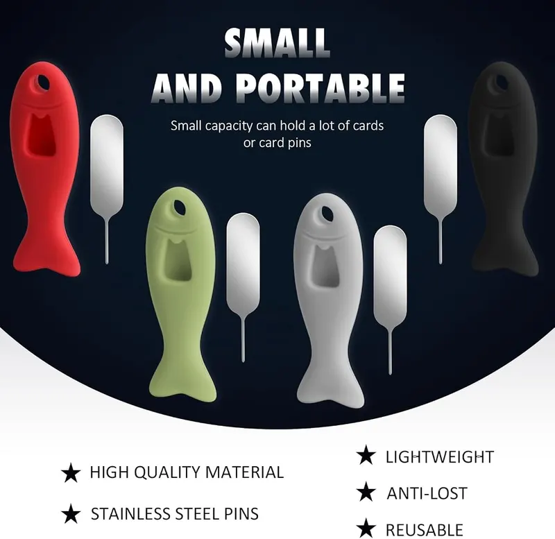 WALLFID 4 Pack SIM Card Removal Tool – Portable and Accessible