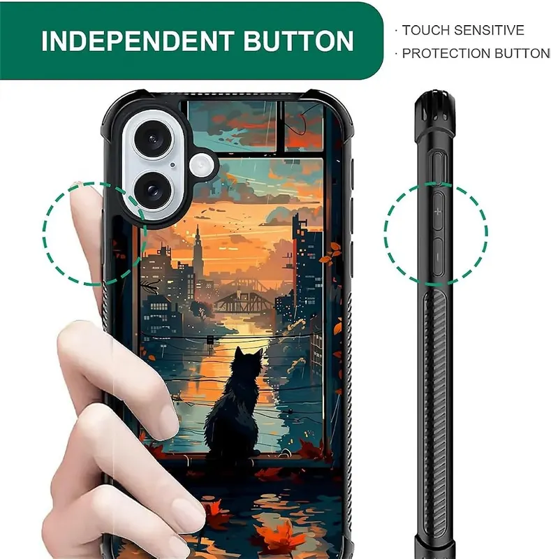 WANKBLC for iPhone 16 Case – Better protection