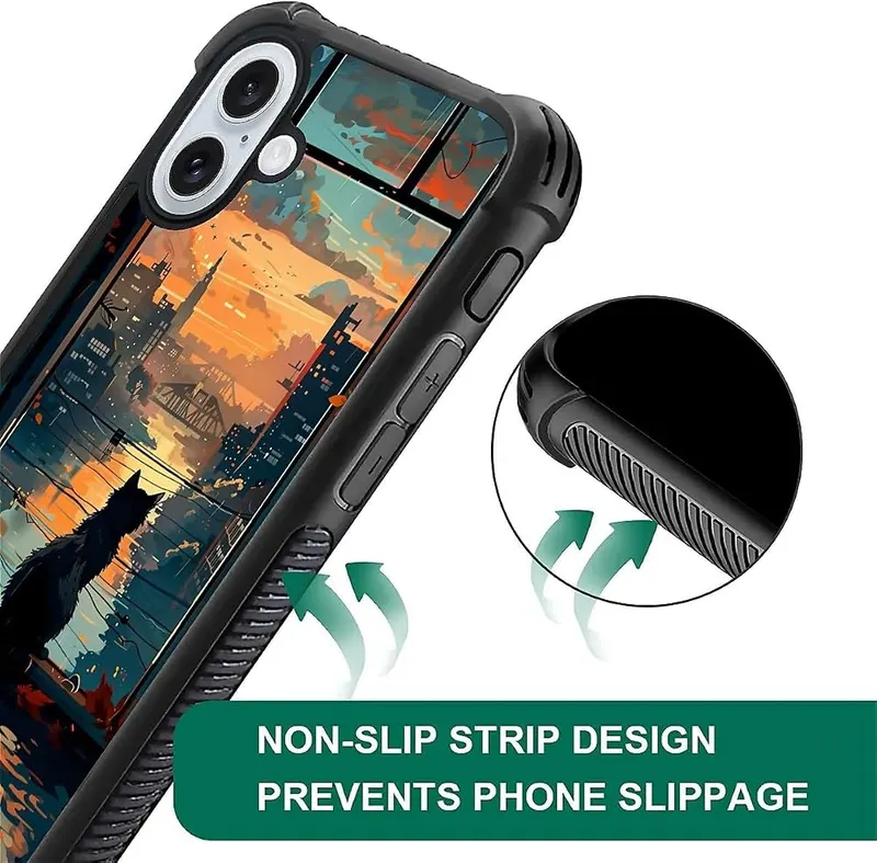 WANKBLC for iPhone 16 Case – Precise CutOut