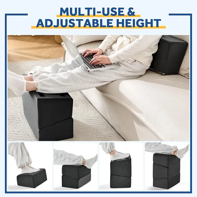 WANTELL Foot Rest for Under Desk at – High density polyethylene material