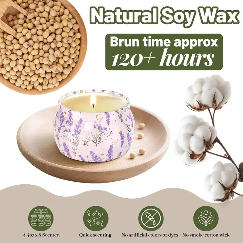 WarmEmbrace Scented Candles – Portable Design
