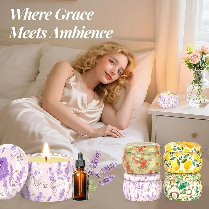 WarmEmbrace Scented Candles – Ideal Candle Set