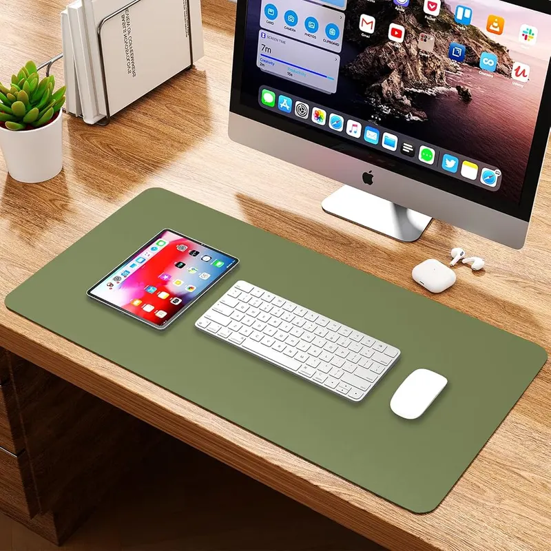 WAYBER Non-Slip Leather Desk Pad Protector Mouse – product photo 8 of 9