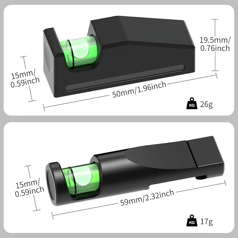 wefuny Scope Leveling Kit – Universal scope leveling bubble tool