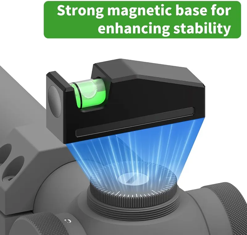 wefuny Scope Leveling Kit – Magnetic design for secure rail attachment