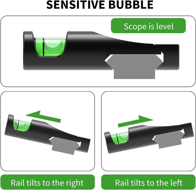wefuny Scope Leveling Kit – Built specifically for Picatinny rails