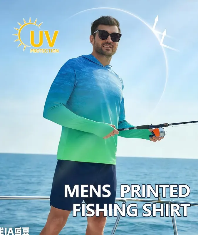 WENTTUO Hooded Sun Shirt – Stylish Printed Design