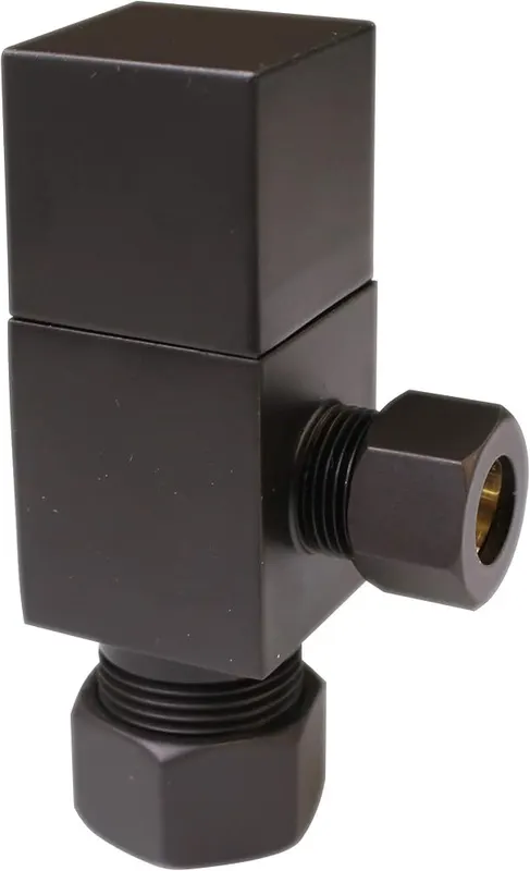 Westbrass D105QS-12 Square Handle 1/4-Turn Angle Stop – Durable and Long-Lasting