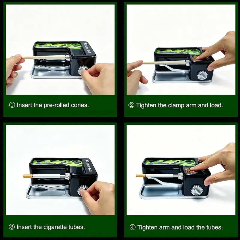 WHS·Yan Cigarette Rolling Machine – Adjustable density setting