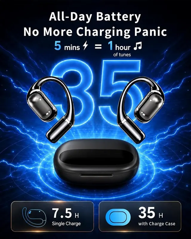 WHYKJTEK AI Translation Earbuds Real Time – product photo 7 of 9
