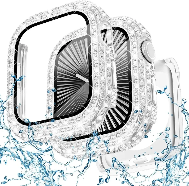 WINGLE 2-in-1 Waterproof Bling Case