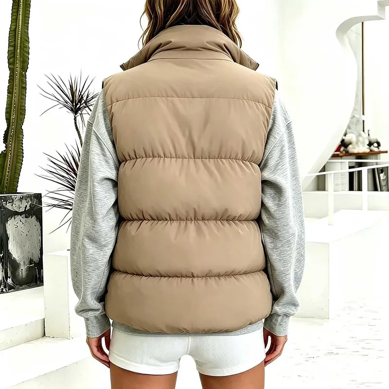 Wkishenl Womens Puffer Vest Plus Size Lightweight – product photo 3 of 7