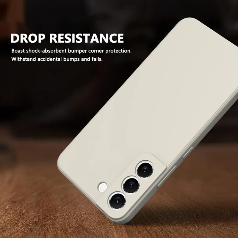 WOGROO for Samsung Galaxy S21 FE Case – The cutouts of the camera, speaker, microphone