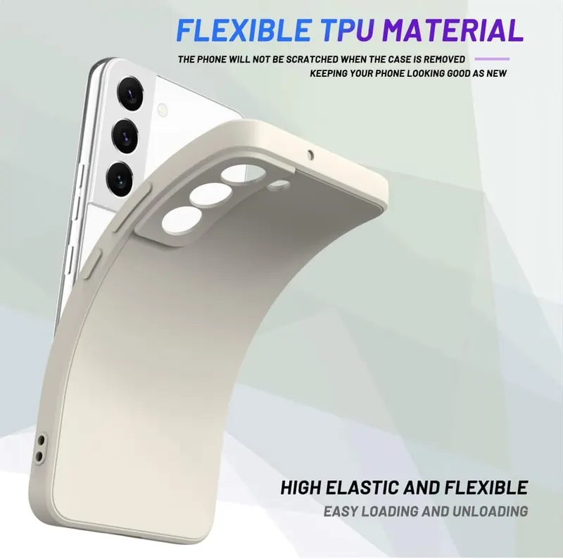 WOGROO for Samsung Galaxy S21 FE Case – Support wireless charging without removing the case,and also