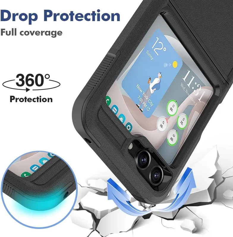 WOGROO Samsung Galaxy Z Flip 5 Case – product photo 2 of 5