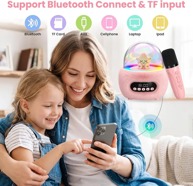 Wonovate Hi-Fi Karaoke Machine – Great for kids birthday parties