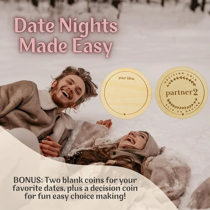 Wood Enchantments Date Night Box Game – Thoughtful Gift for Every Occasion