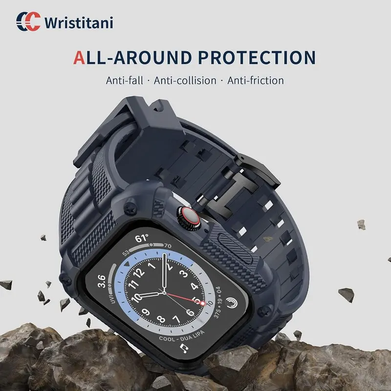 Wristitani 44/45mm Shockproof Rugged Case Band – All-Round Protections