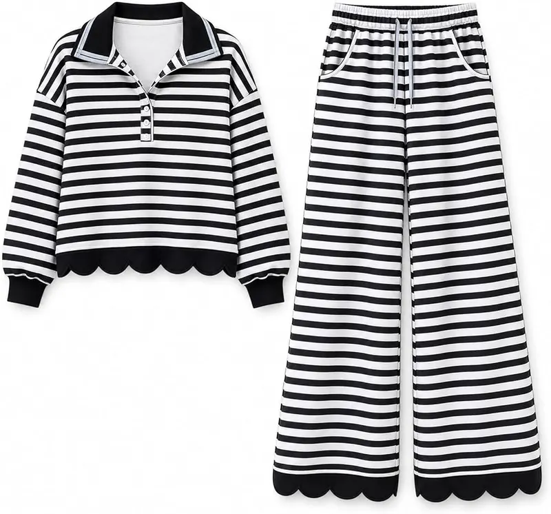 WWPPAION 2 Piece Sets – Material:95% Polyester,5% Spandex