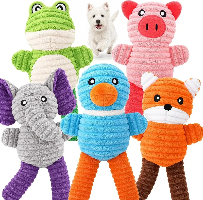 XIUGOAL Squeaky Dog Toys