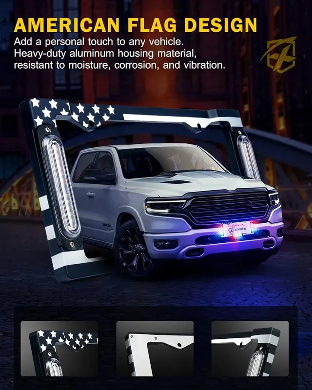 Xprite 36 LED License Plate Strobe Light – Super Bright LED