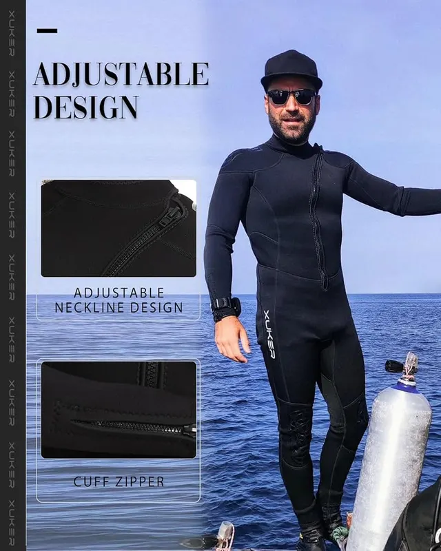 XUKER Mens Wetsuit 3mm – Easy to Wear