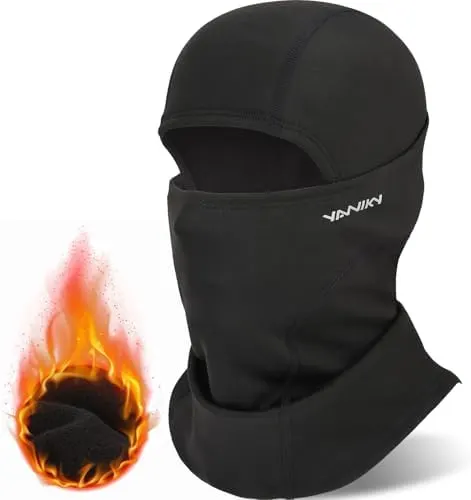 YANIKY Balaclava Ski Mask – Fleece balaclava covering face and neck