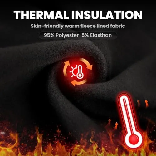 YANIKY Winter Balaclava Ski Mask Black – Ski and snow day layer
