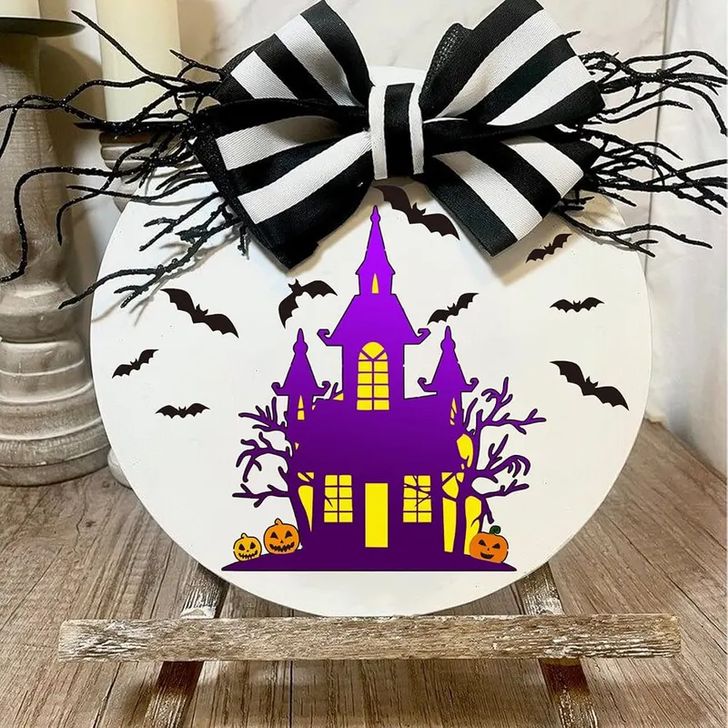 Yanroom 9pcs Halloween Stencils – Reusable materials