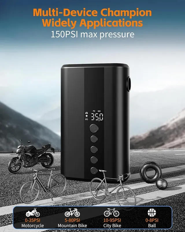 YANTU Bike Pump – Versatile Inflation Solutions