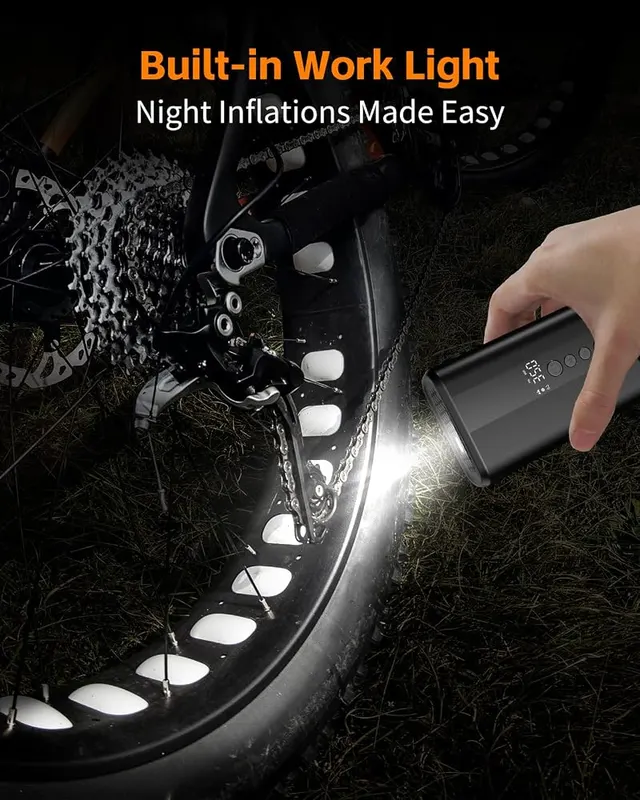 YANTU Bike Pump – Smart Preset Technology