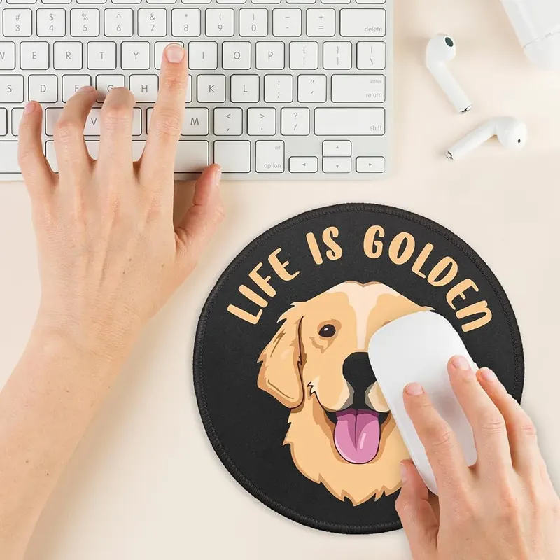 YAZMEEN Golden Retriever Mousepad,Mouse Pad – product photo 2 of 6