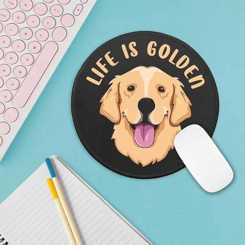 YAZMEEN Golden Retriever Mousepad,Mouse Pad – product photo 3 of 6