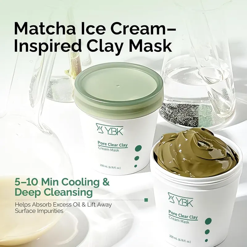 YBK Heartleaf Pore Clay Mask – Generous 6.76 fluid ounce jar size