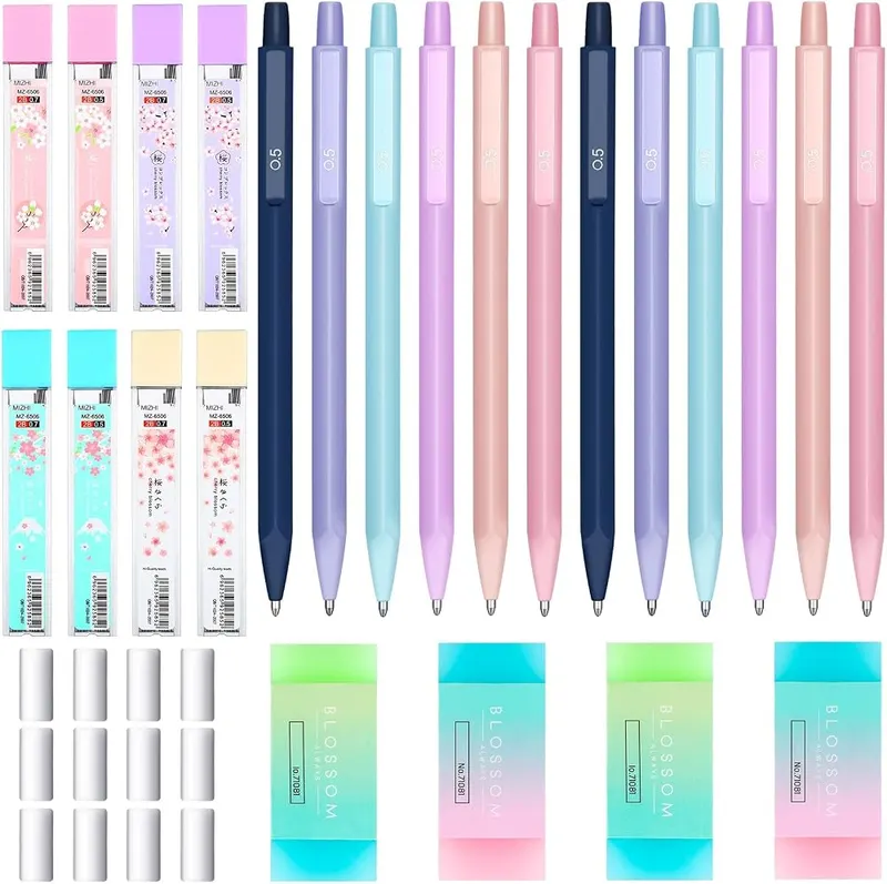 Yexiya 36 Pcs Mechanical Pencil Set