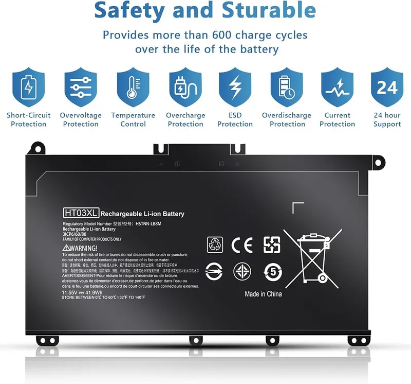 Ymawetia HT03XL Battery – product photo 5 of 6