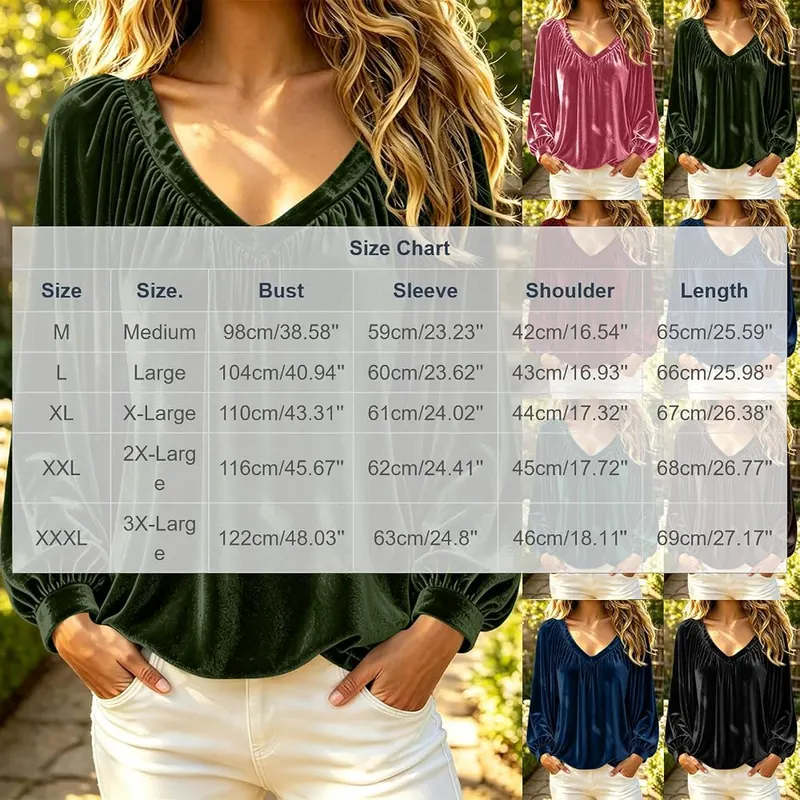YNCSZEC Long Sleeve Shirts – Pleated loose elegant cut