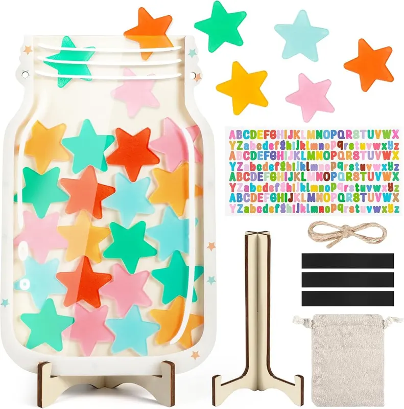 YNGRUE Magnetic Reward Jars in Star