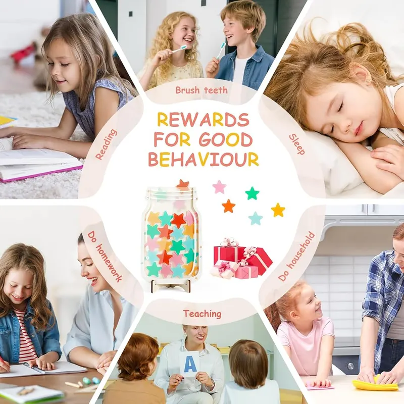 YNGRUE Magnetic Reward Jars – Motivational Tool