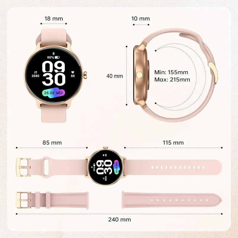 Yoever Smart Watch for Women IP68 – product photo 8 of 8